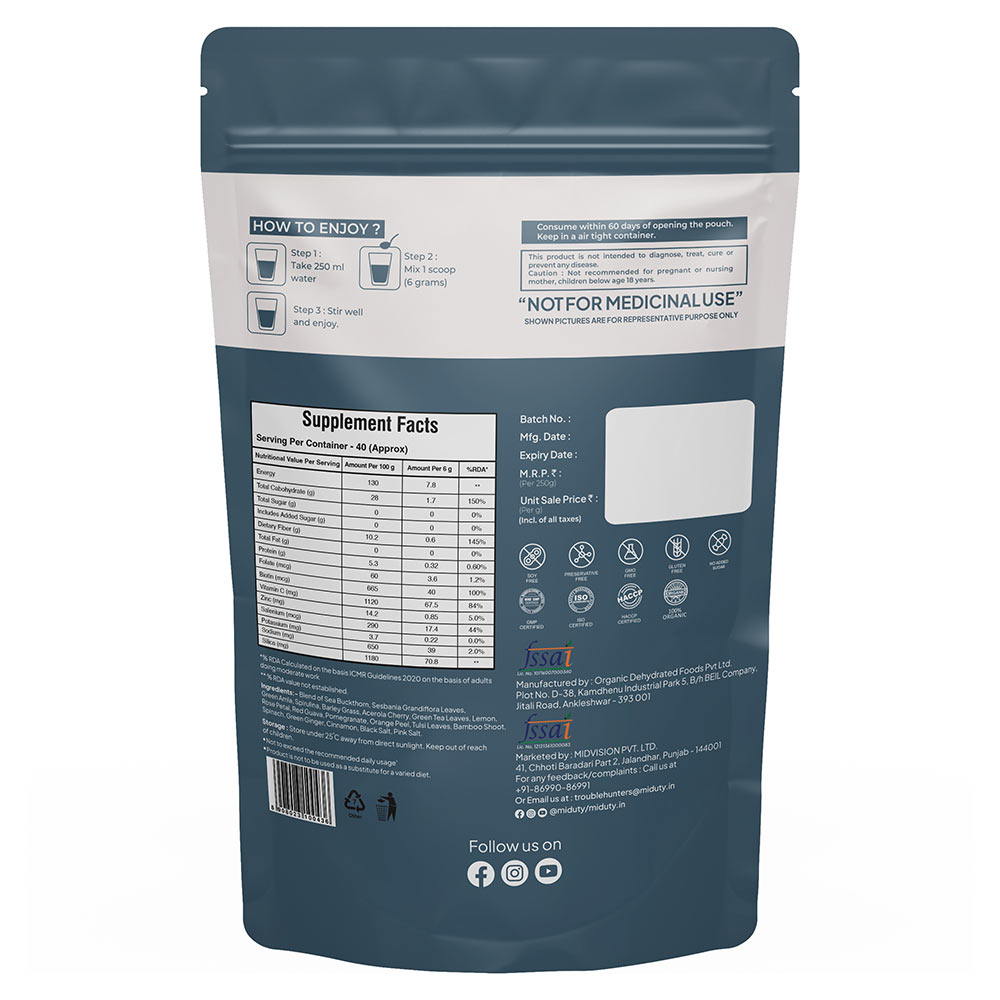 8 - Miduty Plant Based Collagen Builder,  250 g  Unflavoured 