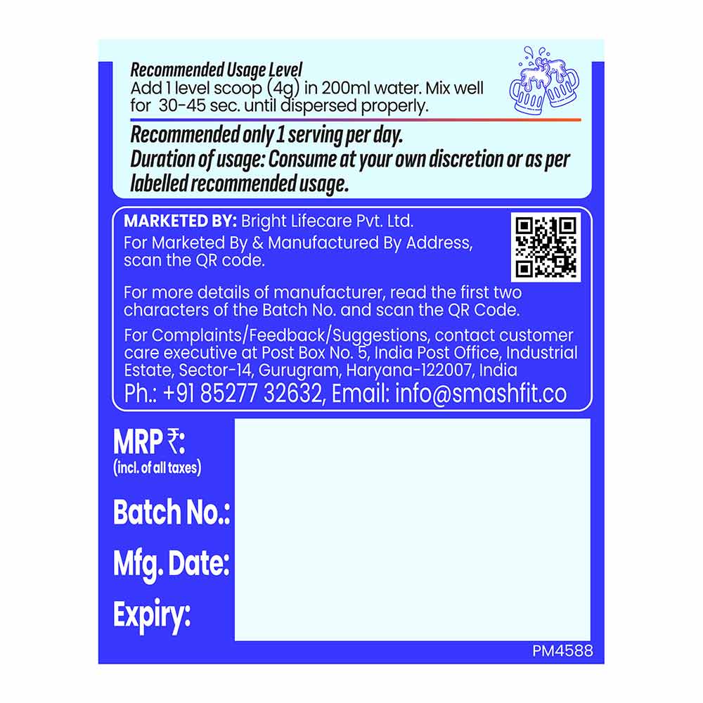 2 - Smash Micronised Creatine Monohydrate,  Bite me Berries  0.70 lb 