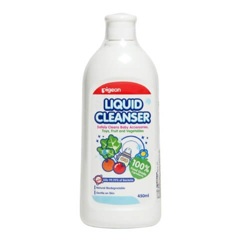 Pigeon Bottle Nipple & Vegetables Cleanser Liquid,  450 ml 