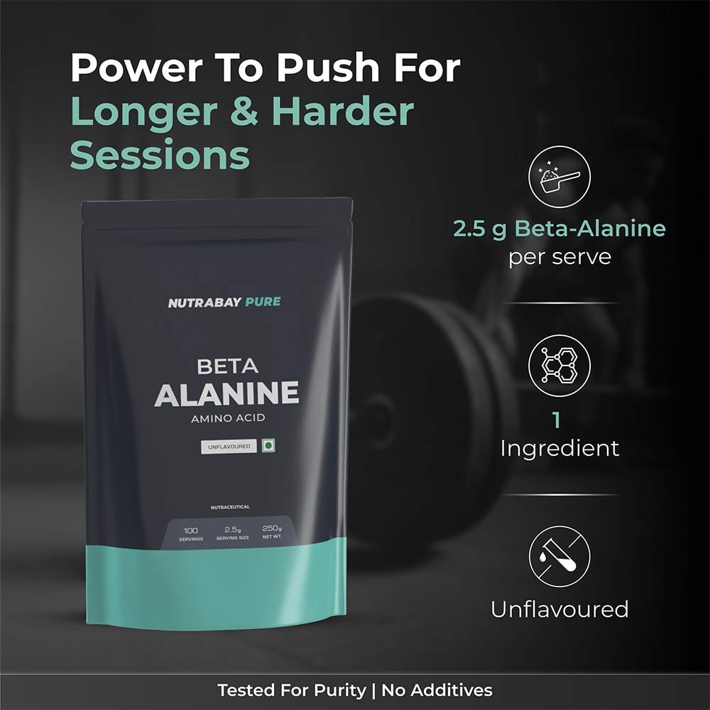 2 - Nutrabay Pure Beta Alanine Amino Acid,  Unflavoured  0.55 lb 