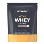 Nutrabay Gold Vital Whey Protein- 2.2 lb Belgian Chocolate