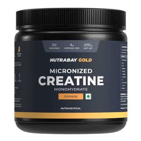 2 - Nutrabay Gold Micronised Creatine Monohydrate,  Orange  0.55 lb 