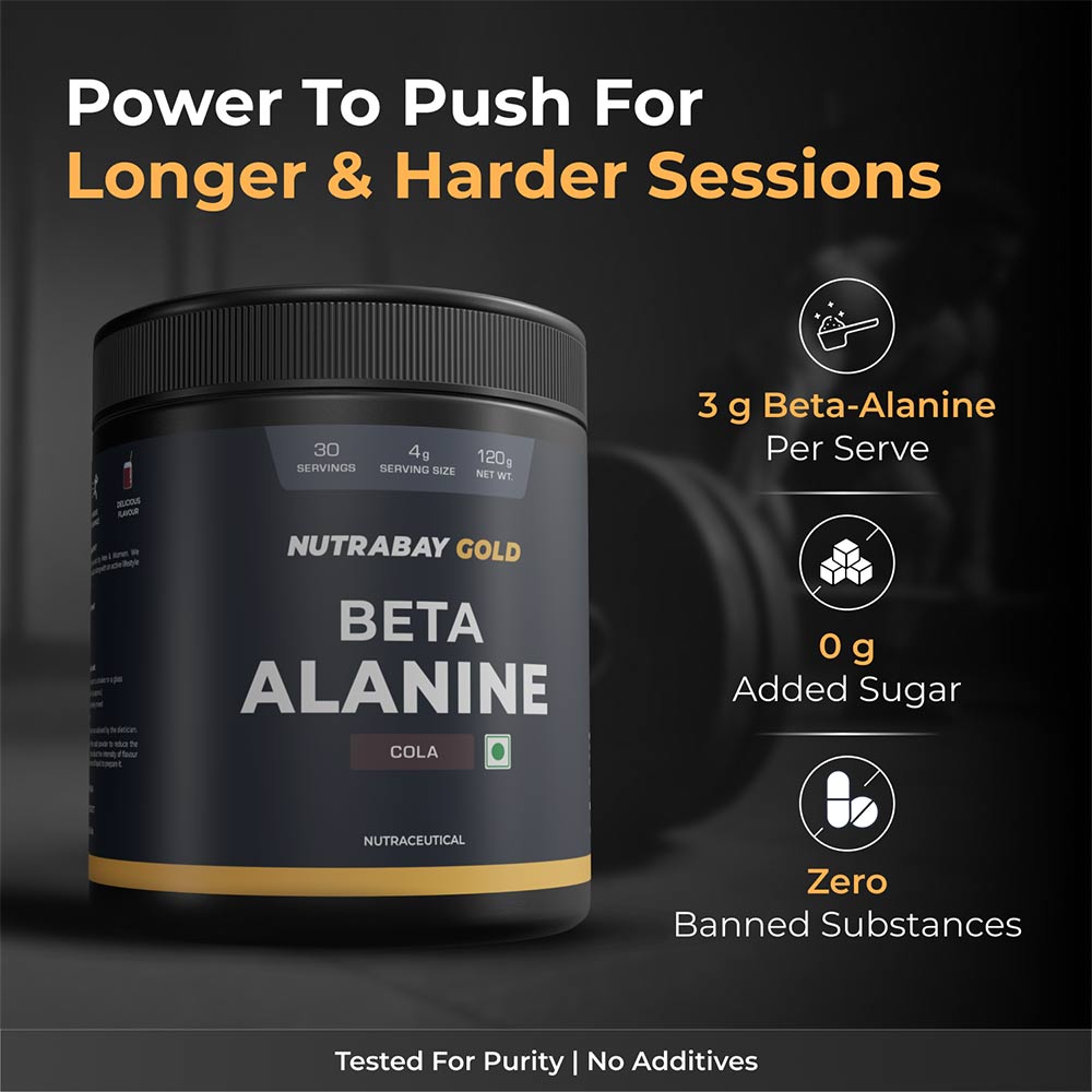 3 - Nutrabay Gold Beta Alanine,  Cola  0.26 lb 