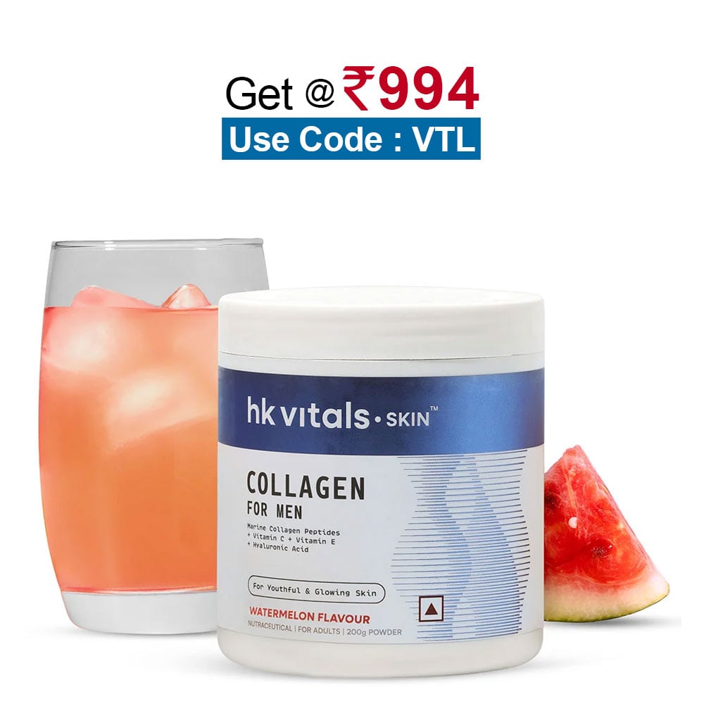 HealthKart HK Vitals Collagen for Men,  200 g  Watermelon 