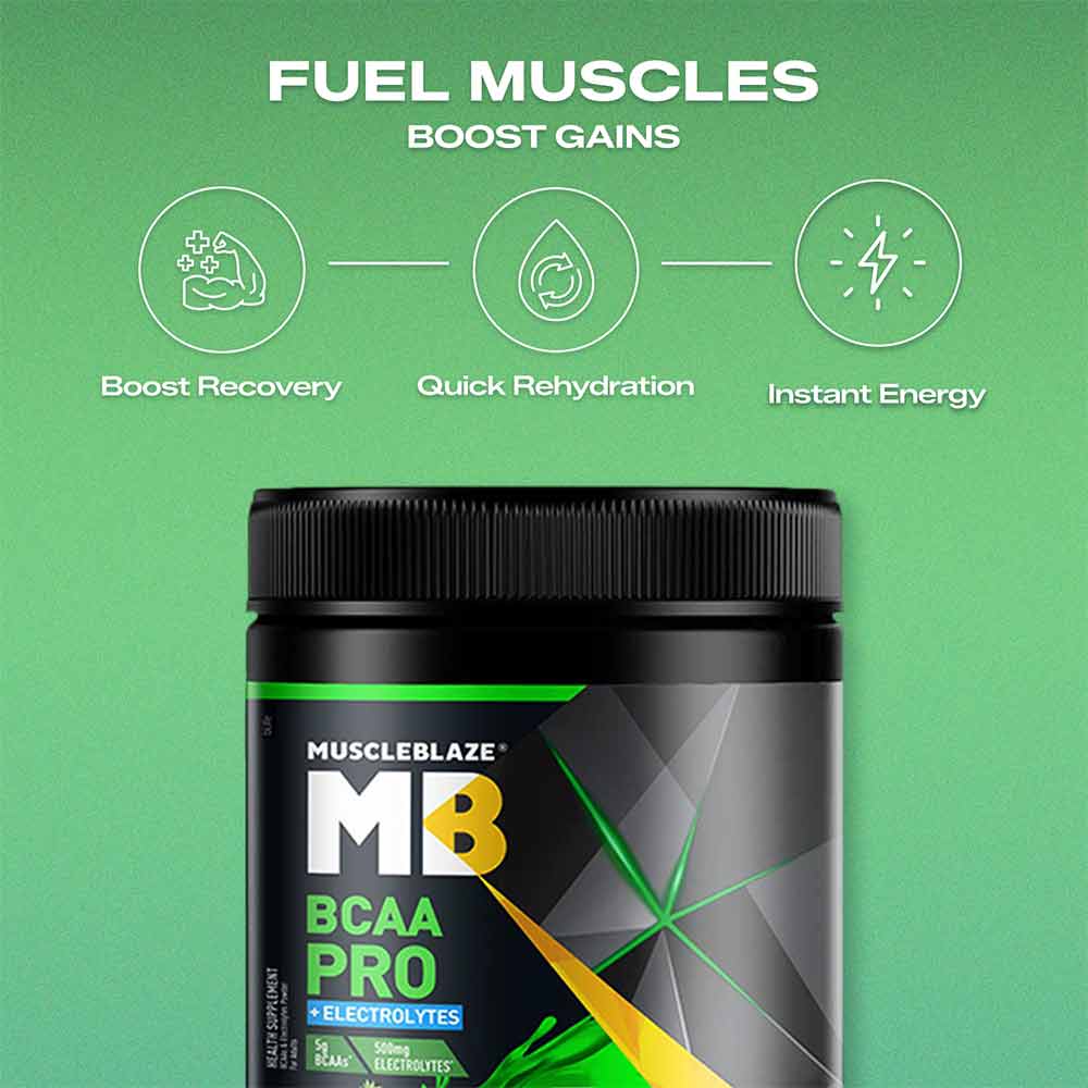 4 - MuscleBlaze BCAA Pro,  0.53 lb  30 Servings  Tropical Fest