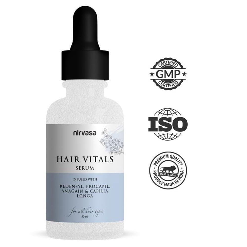4 - Nirvasa Hair Vitals Serum,  50 ml  for All Hair Types 