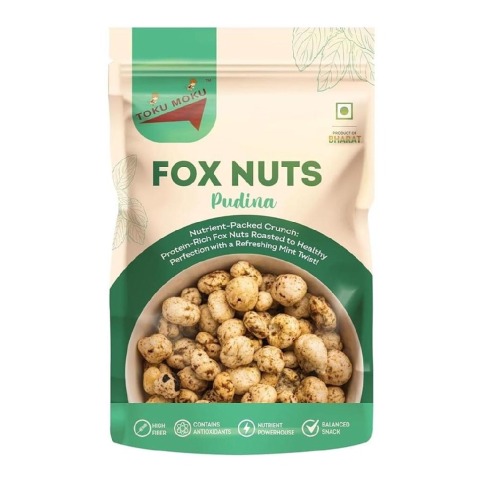 1 - TOKU MOKU Roasted Makhana,  Pudina  55 g 