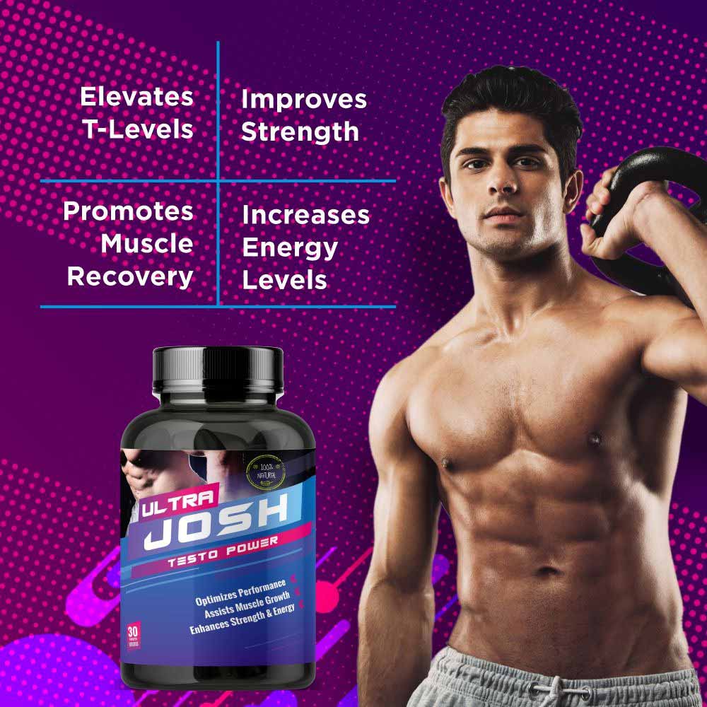 6 - NutraFirst Testo Booster for Men (Ultra Josh),  30 tablet(s)  Unflavoured 