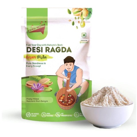 1 - TOKU MOKU Desi Ragda,  62 g  Kesar Pista 