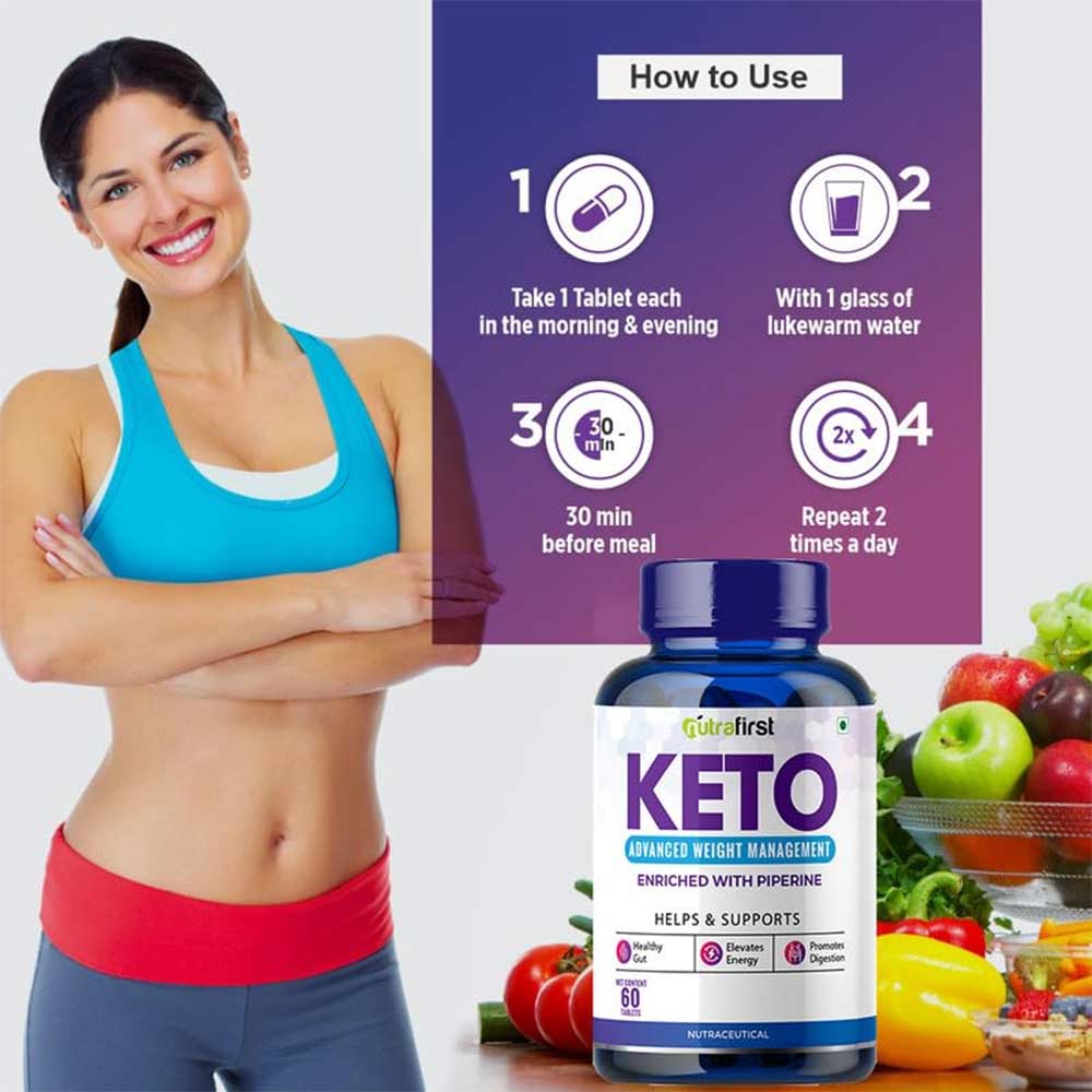 6 - NutraFirst Keto Advanced Weight Loss,  60 tablet(s)  Unflavoured (Pack of 2) 