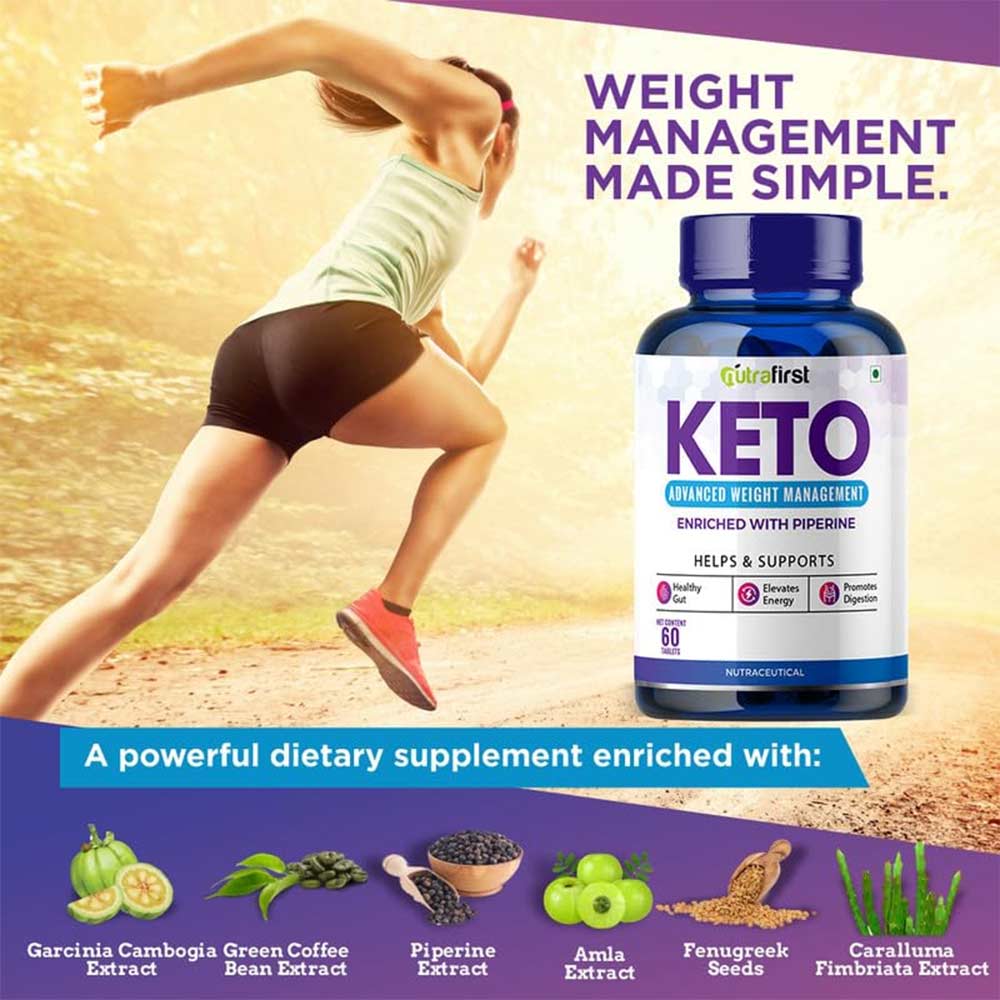 5 - NutraFirst Keto Advanced Weight Loss,  60 tablet(s)  Unflavoured (Pack of 2) 