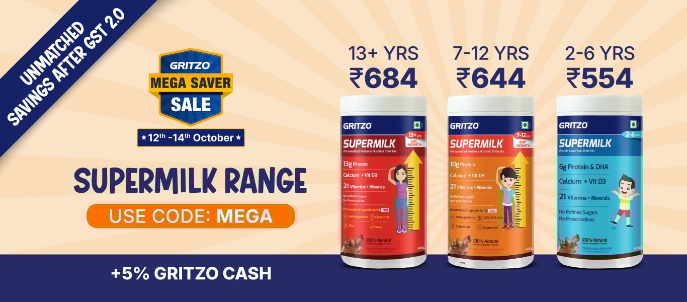 Flat Rs. 75 Off on Supermilk Range