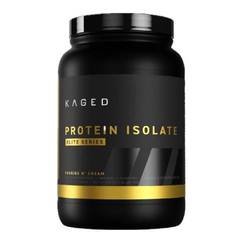 1 - Kaged Muscle Elite Series Protein Isolate,  1.82 lb  Cookies & Cream 