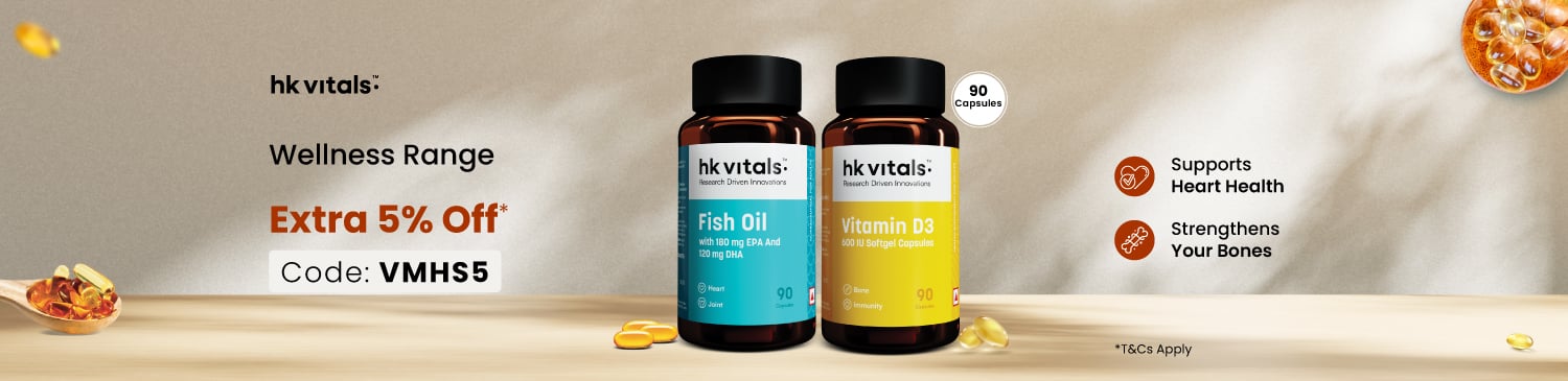 HK Wellness Range 90 Tabs | Extra 5% Off | VMHS5