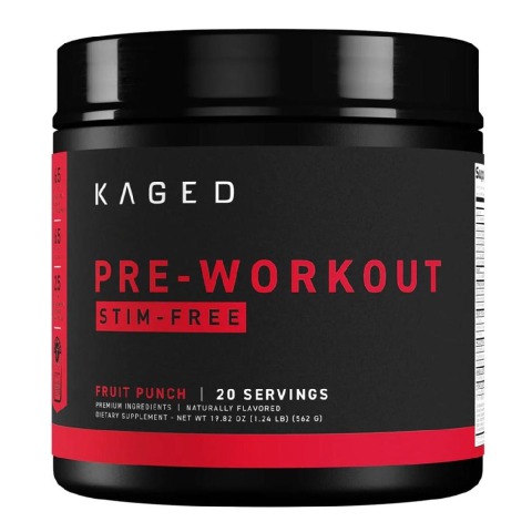 1 - Kaged Muscle Pre-Workout Stim-Free,  1.24 lb  Fruit Punch 