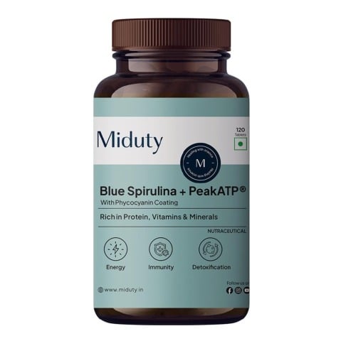 1 - Miduty Blue Spirulina + Peak ATP with Phycocyanin Coating,  120 tablet(s) 