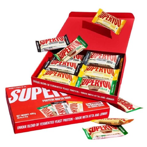 1 - Superyou Protein Wafer Mini Bar,  20 bar(s)  Assorted 