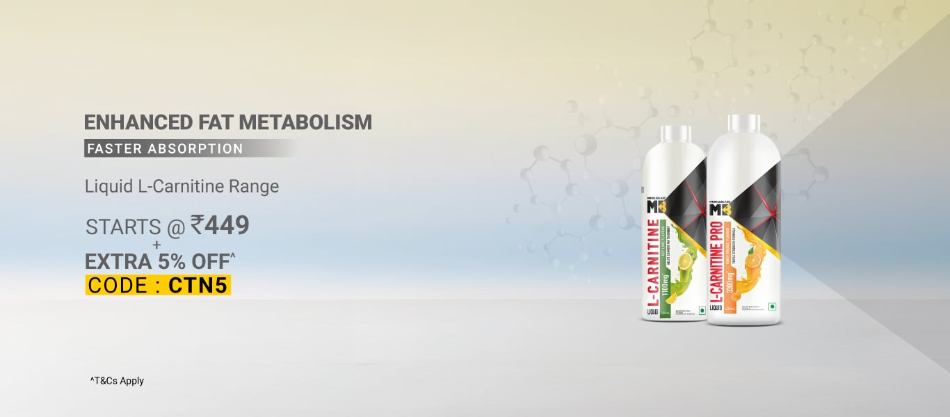 Liquid L-Carnitine Range - Extra 5% Off