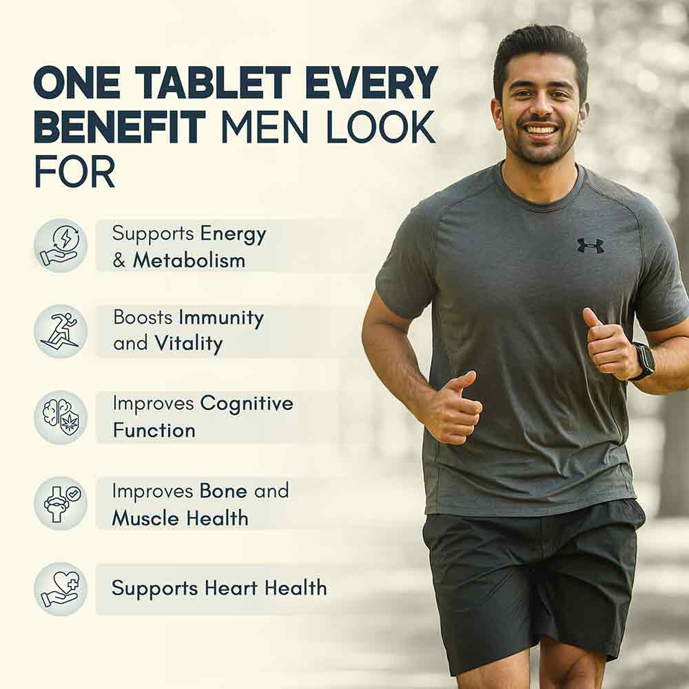 7 - Rasayanam Multivitamin for Men,  60 tablet(s)  Unflavoured 