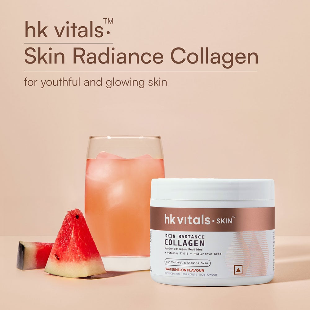 3 - HK Vitals Skin Radiance Collagen,  Marine Collagen  100 g  Watermelon