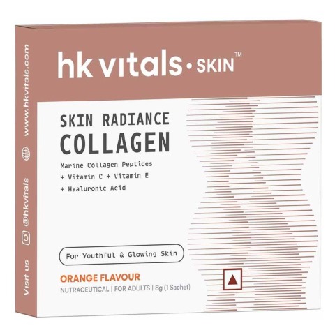 1 - HealthKart HK Vitals Skin Radiance Collagen, 8 g Orange