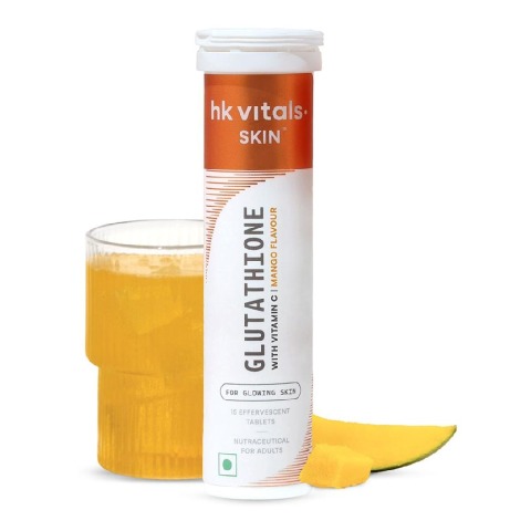 1 - HealthKart HK Vitals Glutathione Effervescent,  Mango  15 tablet(s) 