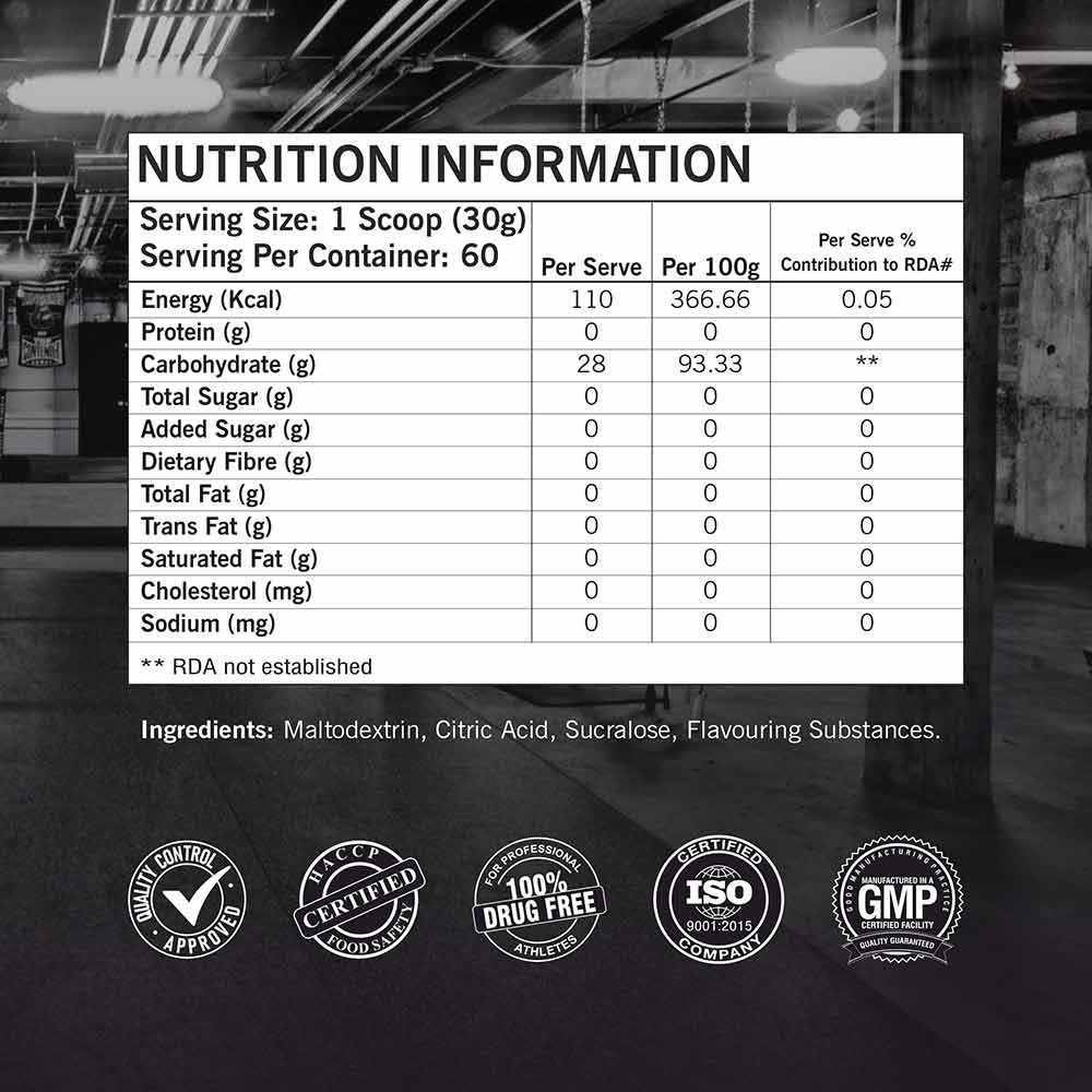 5 - Muscle Trail 100% Carbo,  3.96 lb  Green Apple 