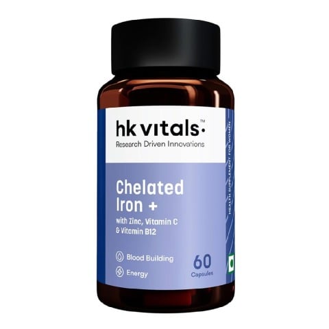1 - HealthKart HK Vitals Iron + Folic Acid,  60 capsules 