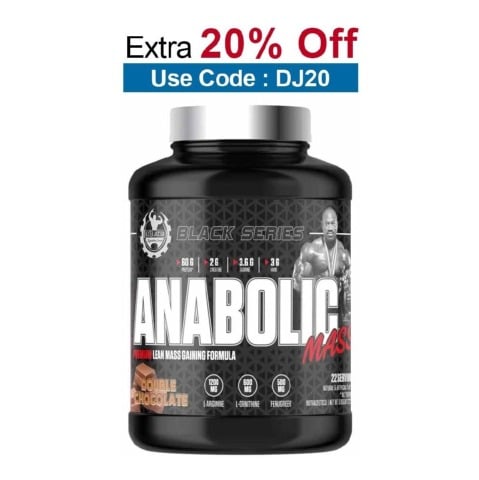 Dexter Jackson Black Series Anabolic Mass Gainer,  6 lb  Double Chocolate 