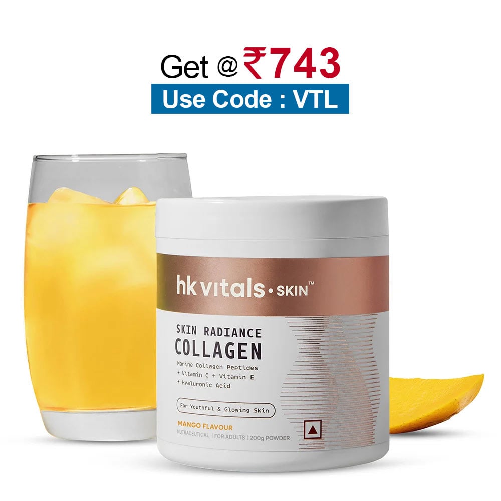 HealthKart HK Vitals Skin Radiance Collagen,  200 g  Mango 