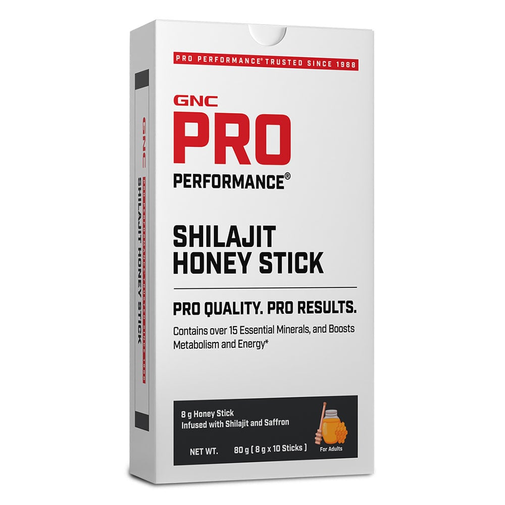 2 - GNC Pro Performance Shilajit Honey Stick,  10 sachets/pack 
