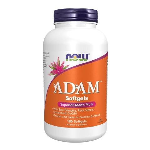 1 - Now Adam Superior Men's Multi,  180 softgels  Unflavoured 
