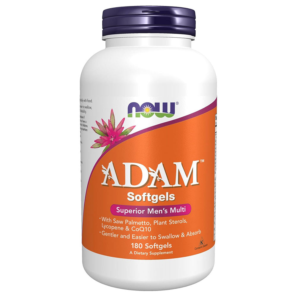 1 - Now Adam Superior Men's Multi,  180 softgels  Unflavoured 