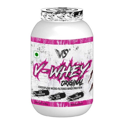 1 - V-SHAPE SUPPS V-Whey Original Micro Filtered Whey Protein,  3.97 lb  Chocolate 