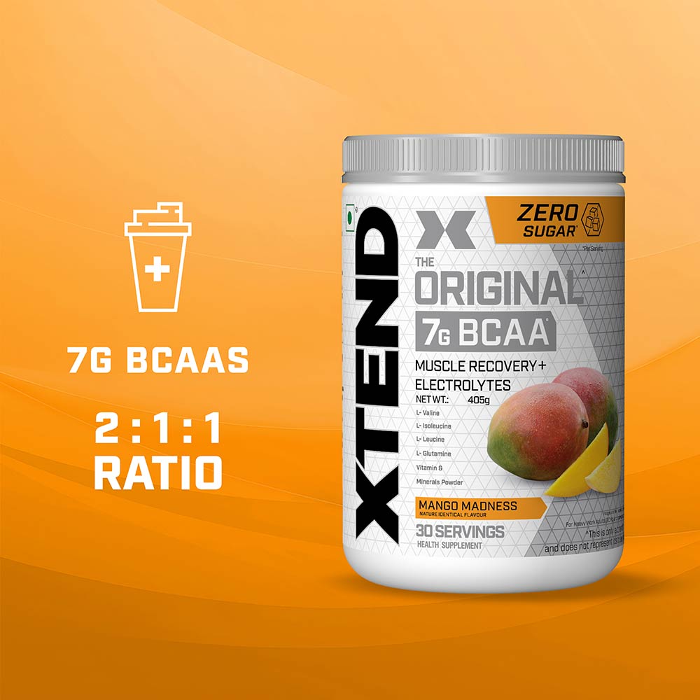 11 - Scivation Original BCAA,  0.89 lb  30 Servings  Mango Madness 