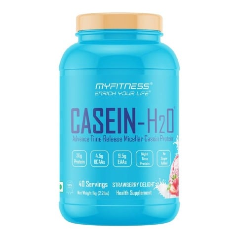 1 - Myfitness Casein-H2O,  2.2 lb  Strawberry Delight 