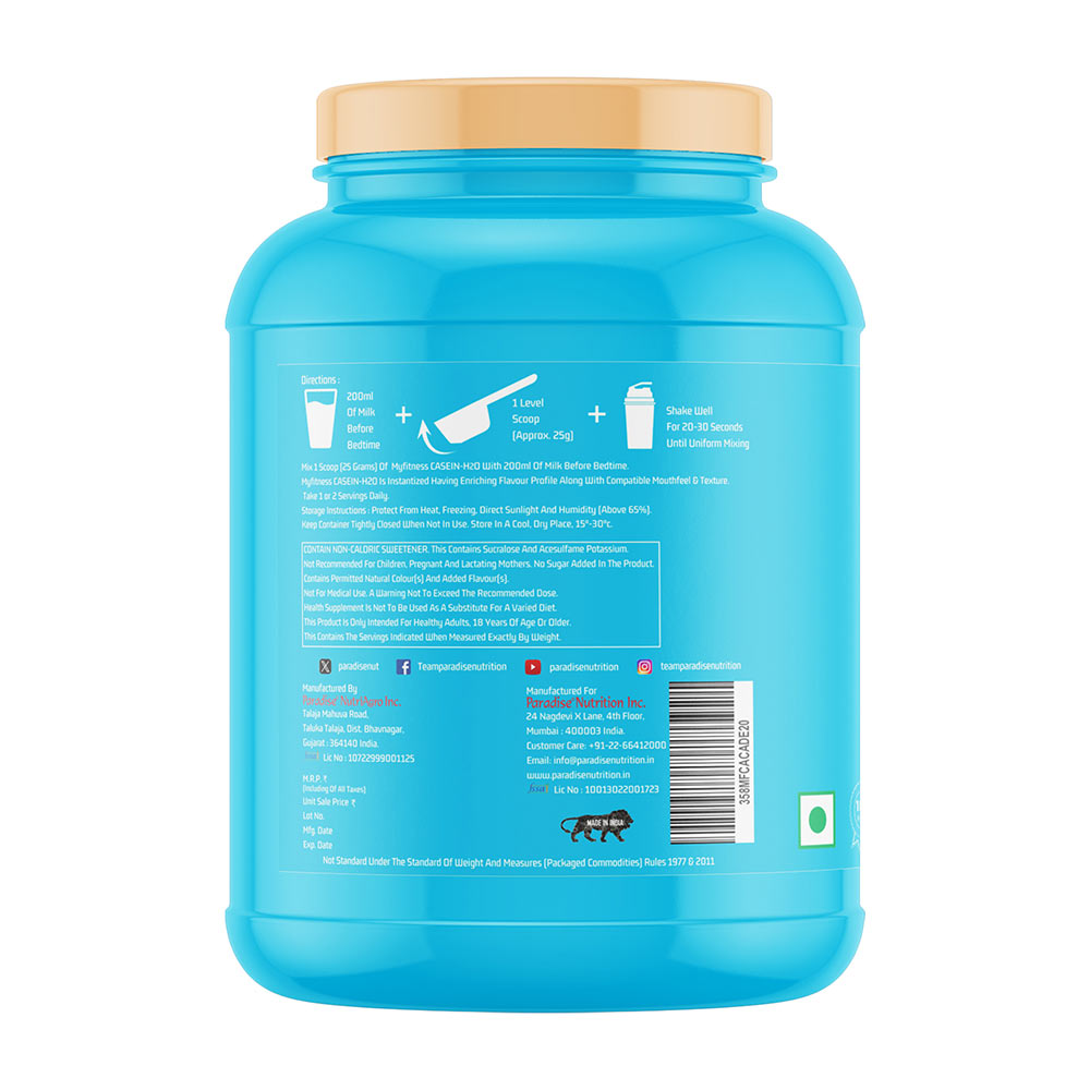 2 - Myfitness Casein-H2O,  1.1 lb  Cappuccino Delight 