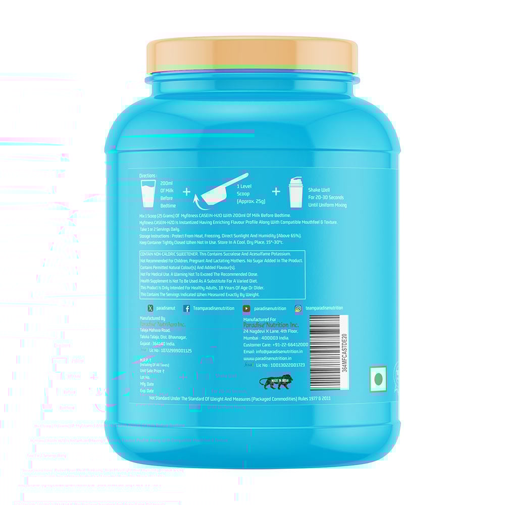 2 - Myfitness Casein-H2O,  1.1 lb  Strawberry Delight 