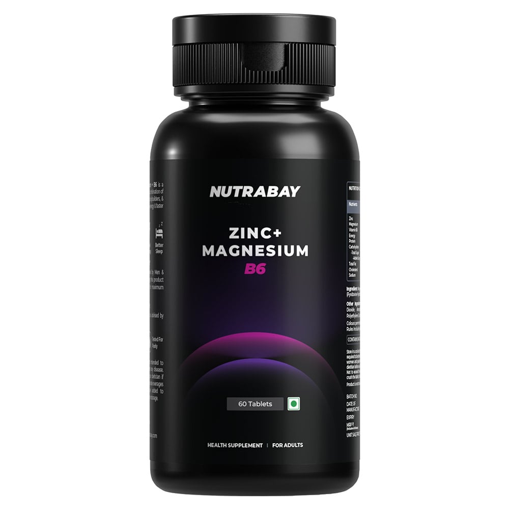 1 - Nutrabay Pro Zinc Magnesium B6,  60 tablet(s) 