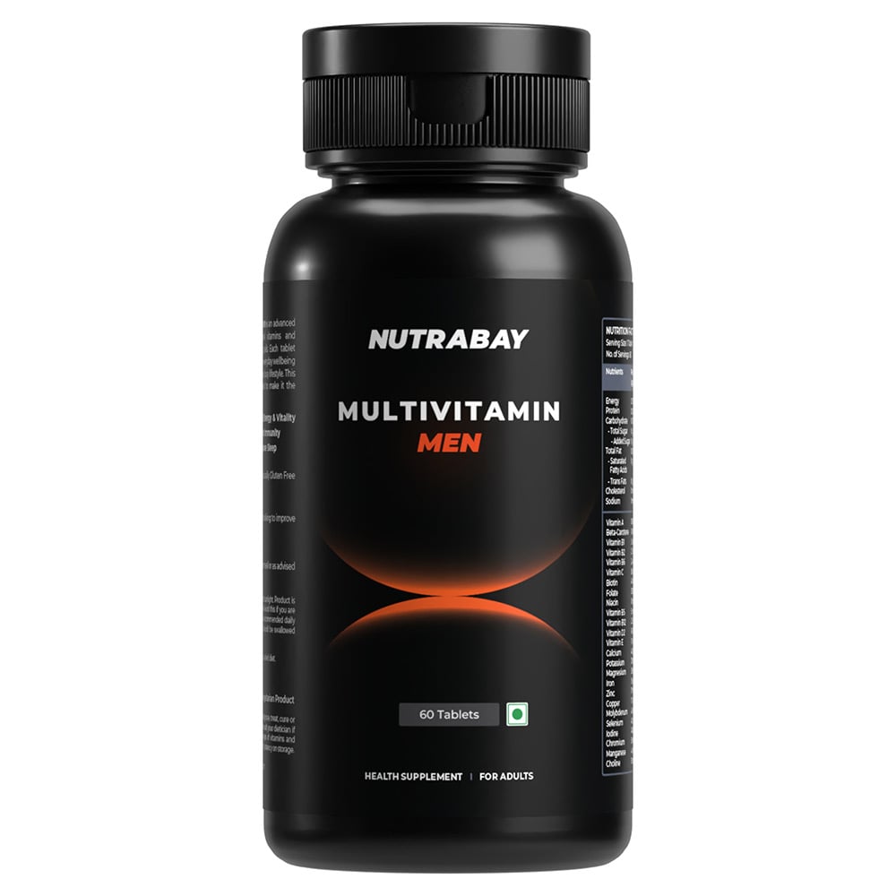 1 - Nutrabay Pro Active Multivitamin Men,  60 tablet(s)  Unflavoured 