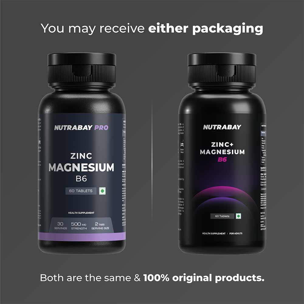 2 - Nutrabay Pro Zinc Magnesium B6,  60 tablet(s) 