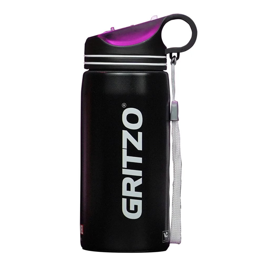 Gritzo Black Panther Sipper,  Black  500 ml 