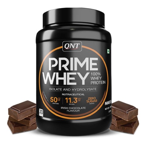 1 - QNT Prime Whey,  2.2 lb  Irish Chocolate 