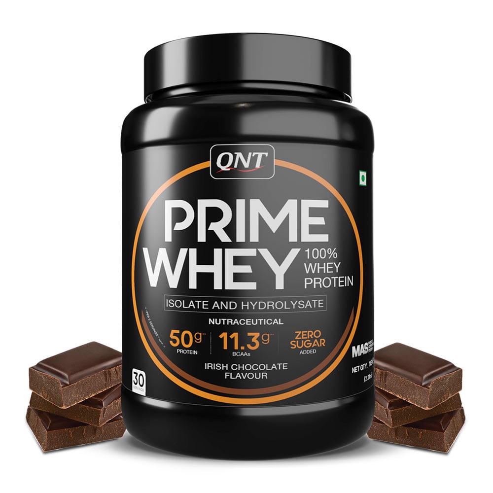 1 - QNT Prime Whey,  2.2 lb  Irish Chocolate 
