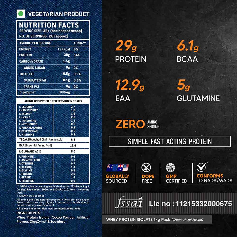 3 - AS-IT-IS Nutrition ATOM 100% Whey Protein Isolate Ultra-Pure,  2.2 lb  Choco Hazel Fusion 