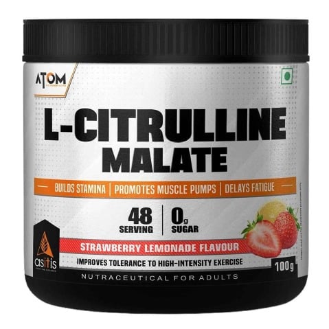 1 - AS-IT-IS Nutrition ATOM L-Citrulline Malate,  0.22 lb  Strawberry Lemonade 
