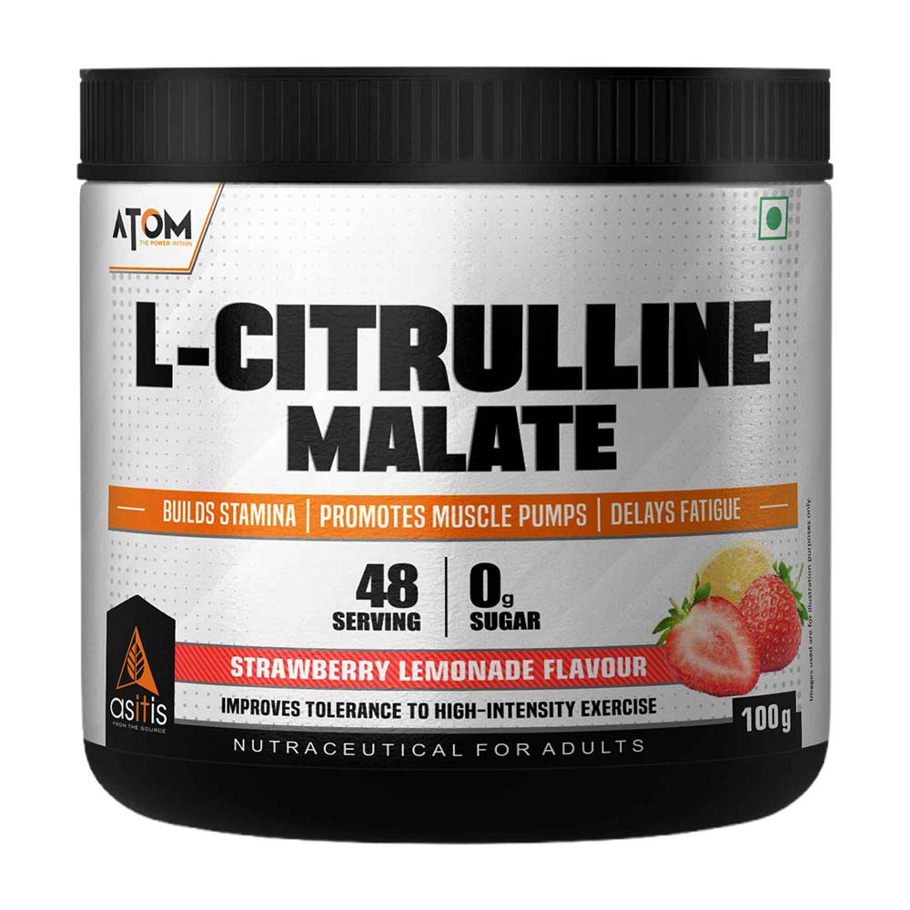 1 - AS-IT-IS Nutrition ATOM L-Citrulline Malate,  0.22 lb  Strawberry Lemonade 