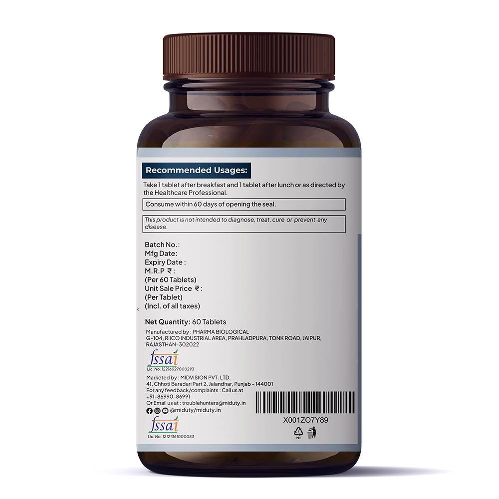 9 - Miduty Cholest-Off,  60 tablet(s) 