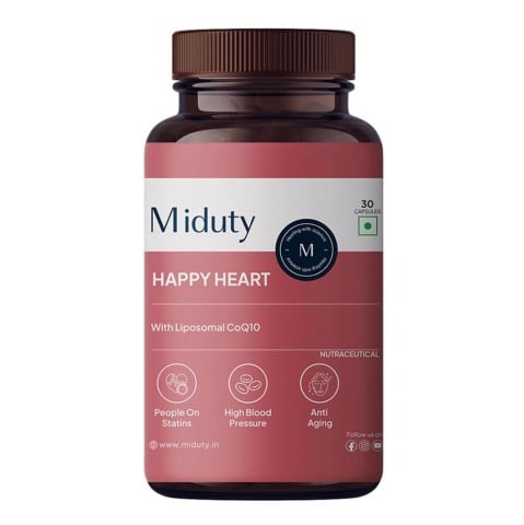 6 - Miduty Happy Heart Liposomal CoQ10,  30 capsules 