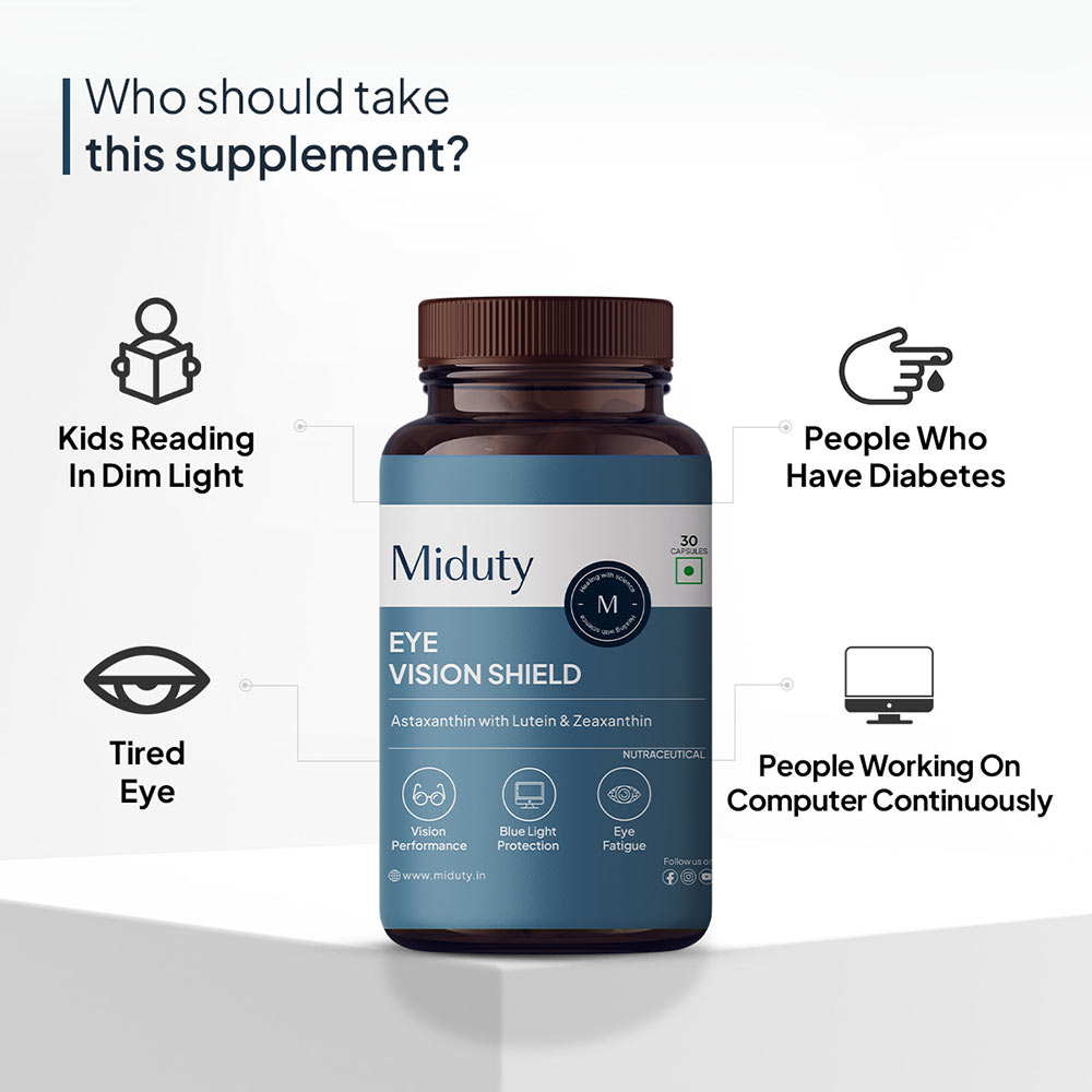 5 - Miduty Eye Vision Shield,  30 capsules 